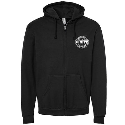 Ignite "Lightning" - Zipper Hooded Sweatshirt