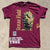 Revelation Records “Test Print 3” - T-Shirt - Burgundy M