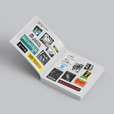 Thomas Rackow "Free Stickers With Every Order!: A History Of Hardcore Stickers" - Book
