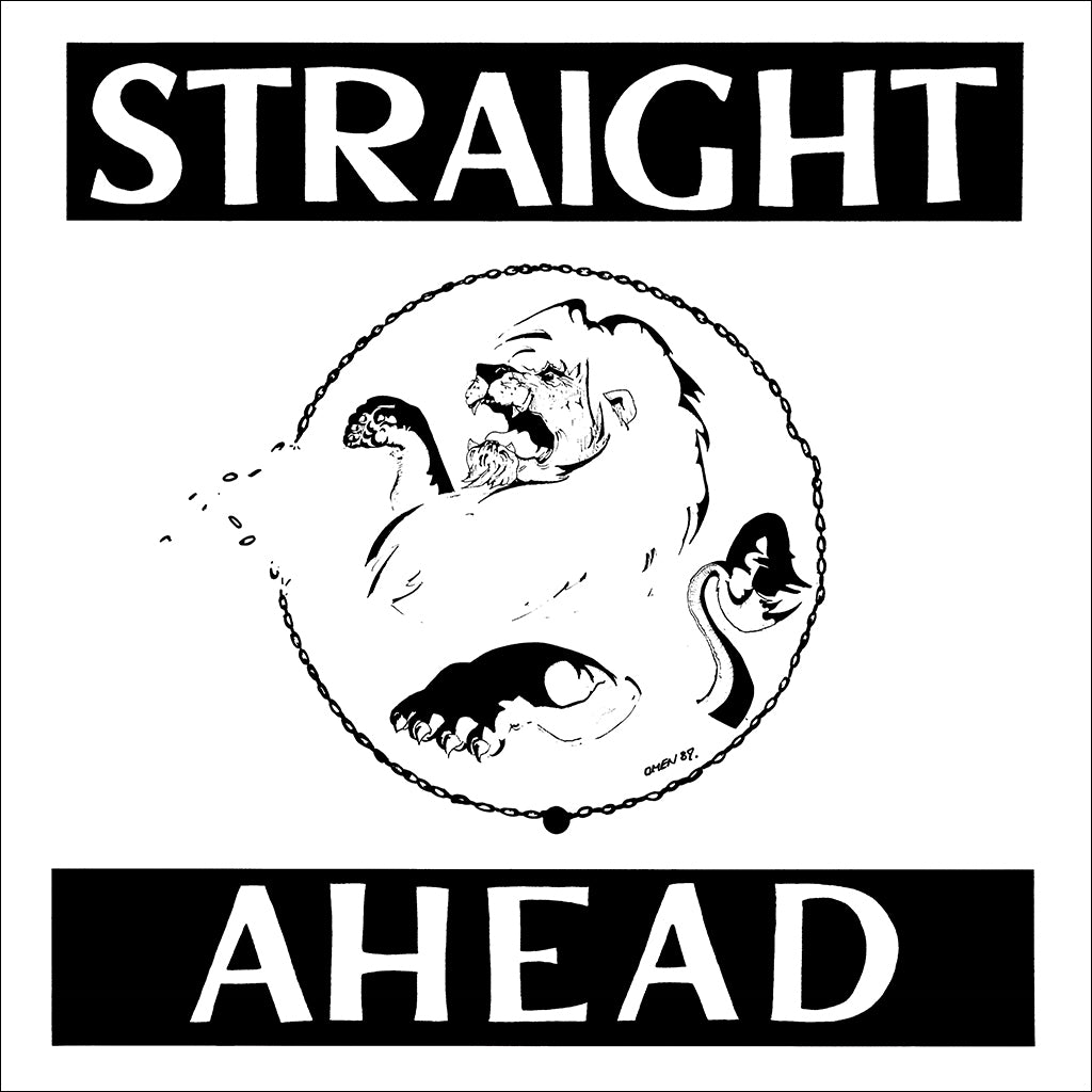 Straight Ahead "Record Cover" - Sticker