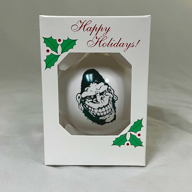 Gorilla Biscuits "Logo (White)" - Holiday Ornament