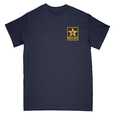 Revelation Records "Logo (Navy With Gold)" - T-Shirt