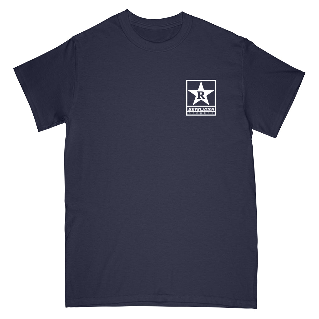 Revelation Records "Logo (Navy With White)" - T-Shirt