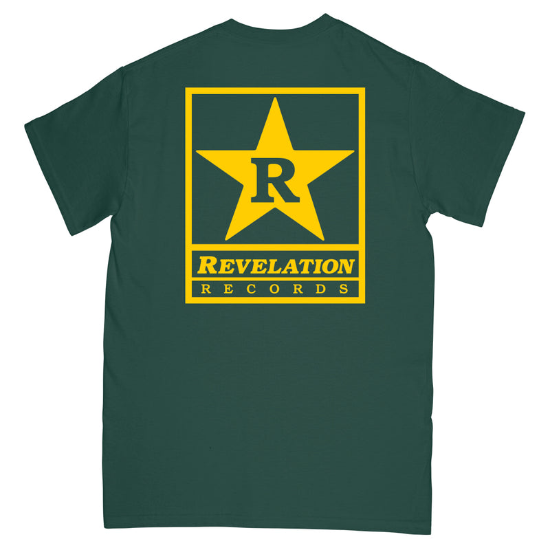 Revelation Records "Logo (Deep Forest)" - Pocket T-Shirt