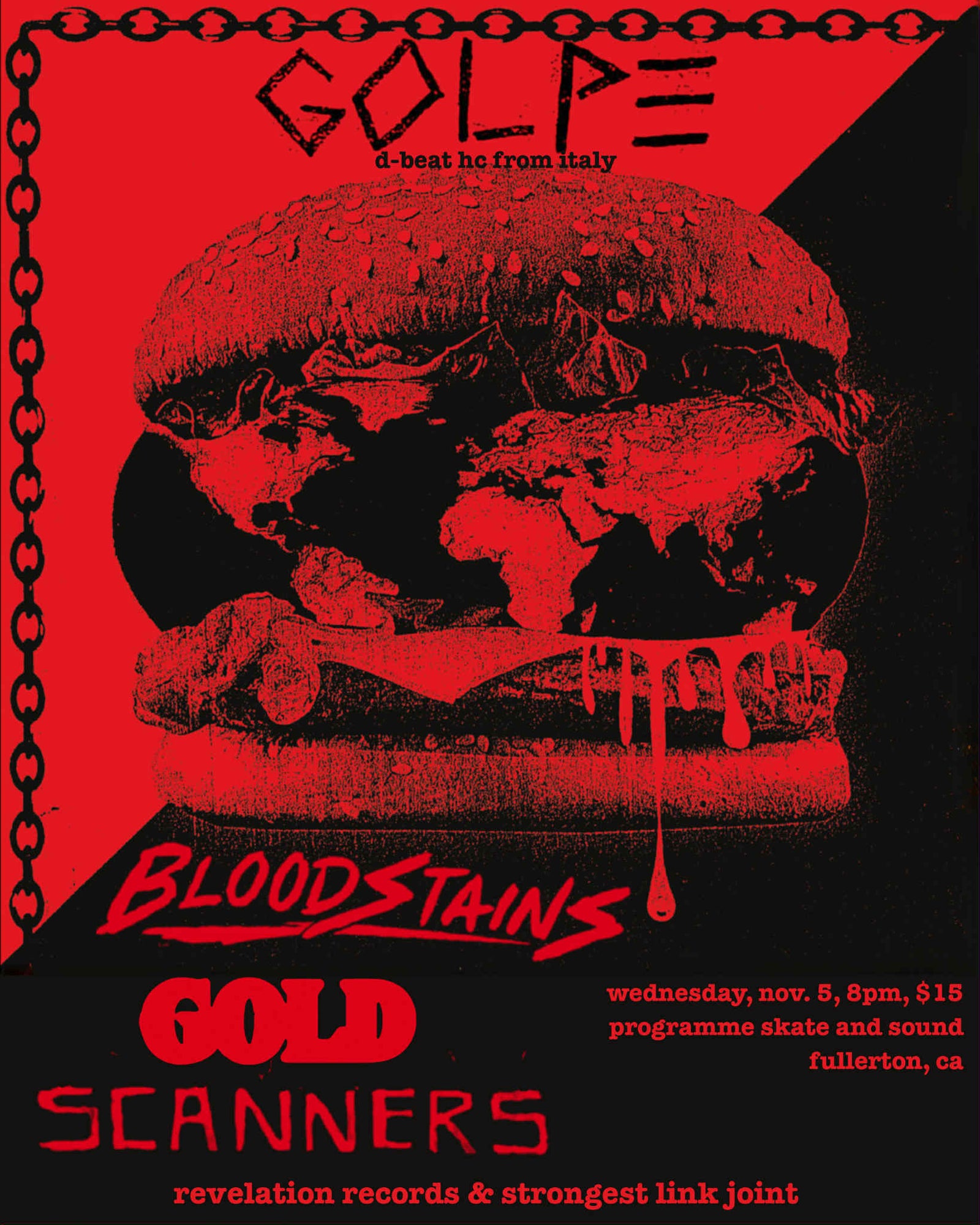 Golpe at Programme Ticket