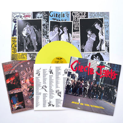 Circle Jerks "Wild In The Streets: 40th Anniversary Edition (Yellow)"