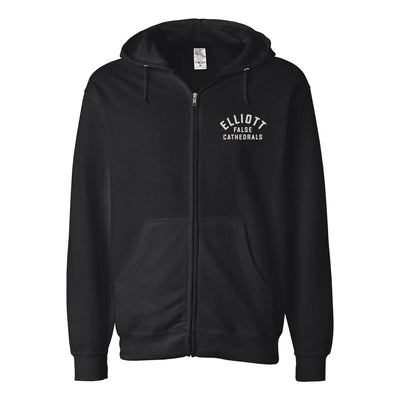 Elliott "False Cathedrals" - Zipper Hooded Sweatshirt