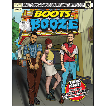 Boots-N-Booze "Volume 3" - Comic Book+7"