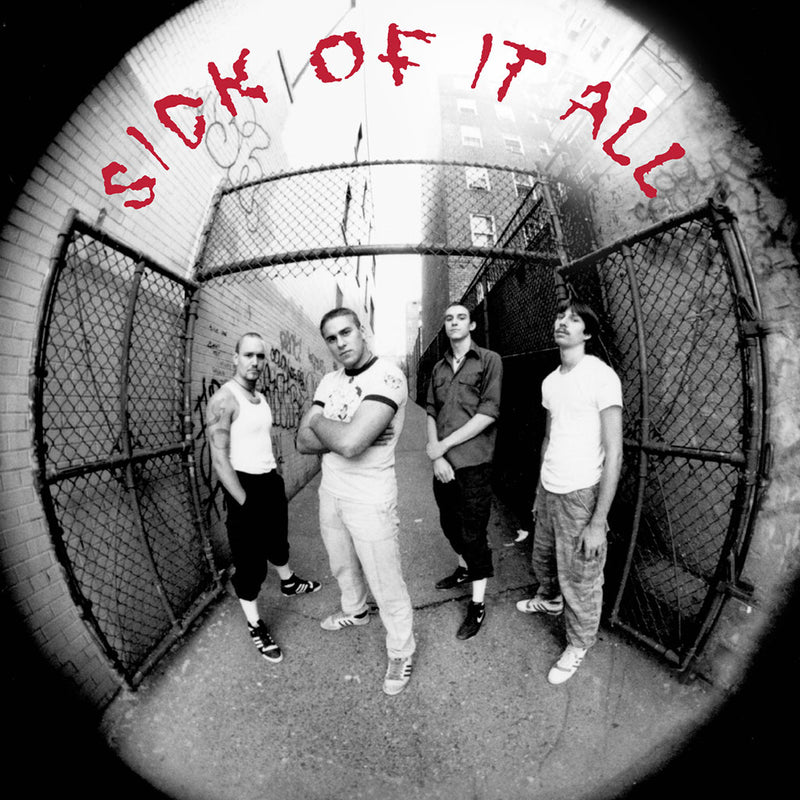 REV003-1 Sick Of It All "s/t" 7" Album Artwork