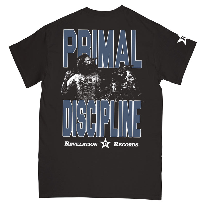 REVSS169S Primal Rite "Primal Discipline" -  T-Shirt Front