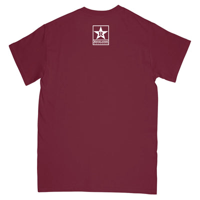 World Be Free "Rev Rat (Maroon)" - T-Shirt