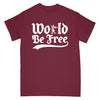 World Be Free "Rev Rat (Maroon)" - T-Shirt