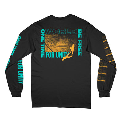 World Be Free "One Time For Unity" - Long Sleeve T-Shirt