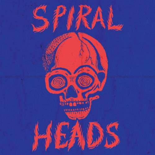 B9RQP02-1 Spiral Heads "s/t" 7" Album Artwork