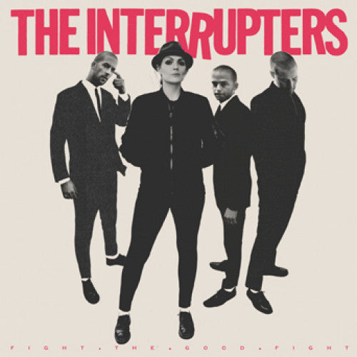 HELLC533 The Interrupters "Fight The Good Fight" LP/CD Album Artwork