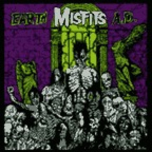 PL9023-2 Misfits "Earth A.D./Die, Die, My Darling" CD Album Artwork