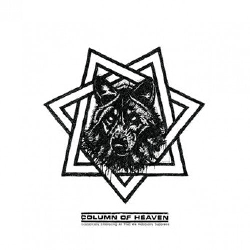 RRSR131-1 Column Of Heaven "Ecstatically Embracing All That We Habitually Suppress" 12"ep Album Artwork