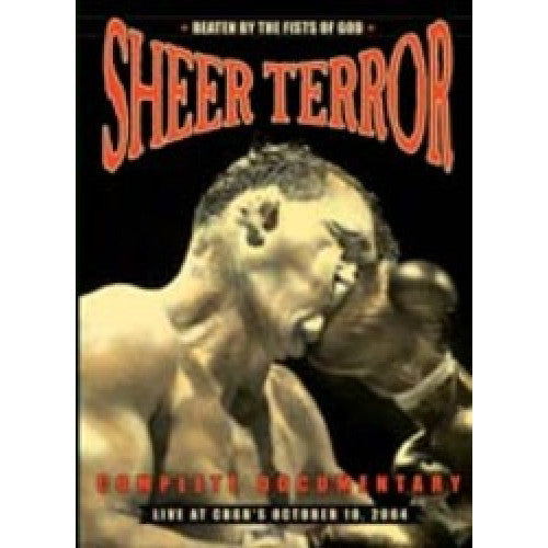 THORP53-DVD Sheer Terror "Beaten By the Fists of God" - DVD+CD 